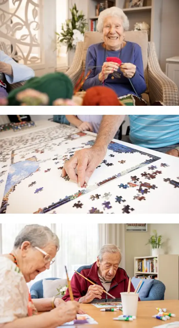 A range of visiting weekly entertainers and daily activities take place