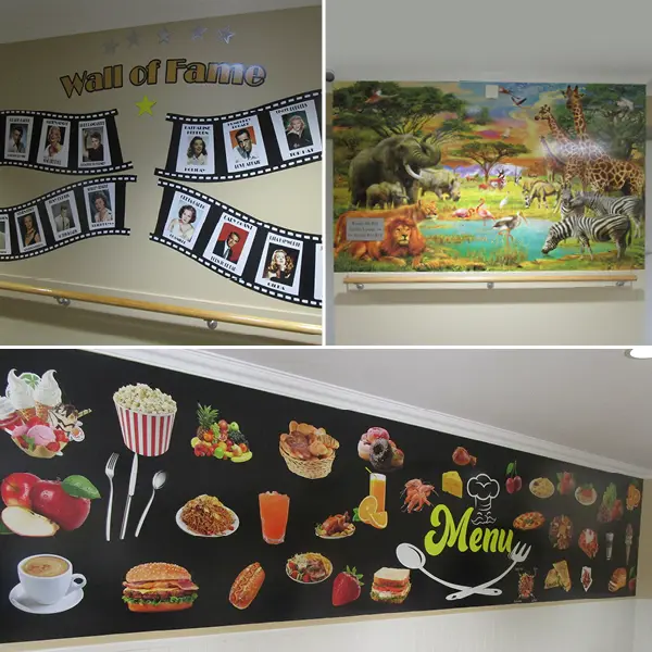 New wall art installations at Estia Health Salisbury