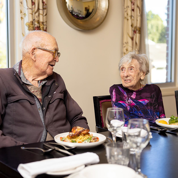 How do you promote good nutrition in the elderly?